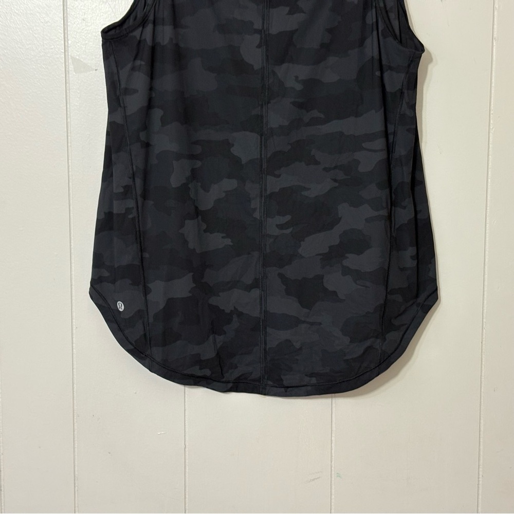 Lululemon Sculpt Tank Heritage 365 Camo Deep Coal Black Sleeveless - Picture 7 of 9